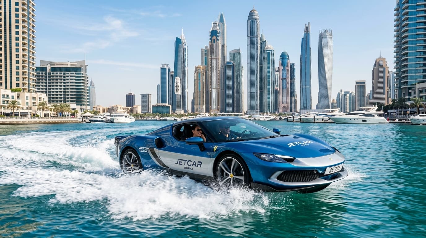 Jetcar - Luxury Yacht Charter Dubai