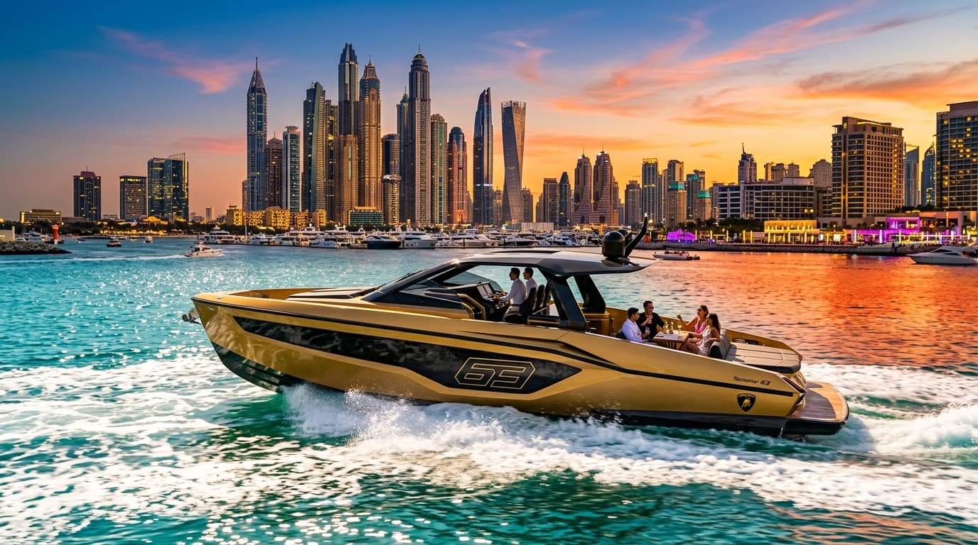 Lamborghini - Luxury Yacht Charter Dubai